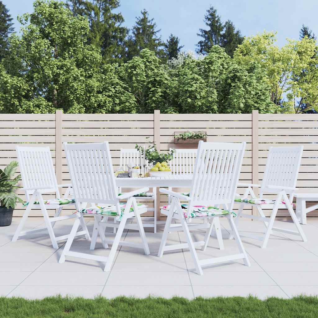 vidaXL Garden Chair Cushions 2 pcs 40x40x4 cm oxford fabric anthracite