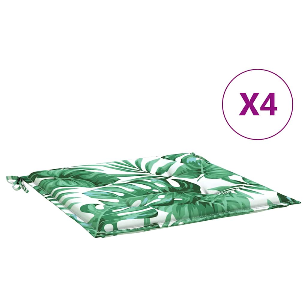 vidaXL Garden Chair Cushions 2 pcs 40x40x4 cm oxford fabric anthracite