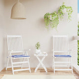 vidaXL Garden Chair Cushions 2 pcs 40x40x4 cm oxford fabric anthracite