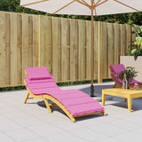 vidaXL Ligbedkussen 186x58x4 cm oxford stof antracietkleurig