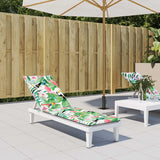 vidaXL Terrasstoelkussen (75+105)x50x4 cm antracietkleurig