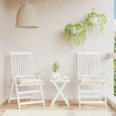 vidaXL Stoelkussens 2 st 40x40x7 cm oxford stof antracietkleurig
