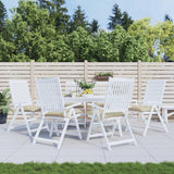vidaXL Stoelkussens 2 st 40x40x7 cm oxford stof antracietkleurig