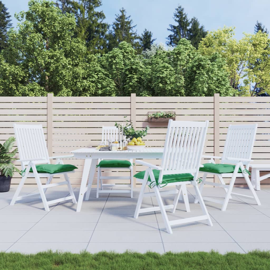 vidaXL Stoelkussens 2 st 40x40x7 cm oxford stof antracietkleurig