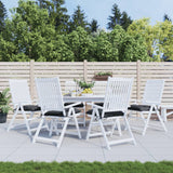 vidaXL Stoelkussens 2 st 40x40x7 cm oxford stof antracietkleurig