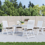 vidaXL Stoelkussens 2 st 40x40x7 cm oxford stof antracietkleurig