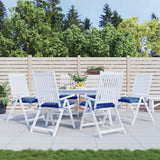 vidaXL Stoelkussens 2 st 40x40x7 cm oxford stof antracietkleurig