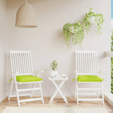 vidaXL Stoelkussens 2 st 40x40x7 cm oxford stof antracietkleurig