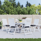 vidaXL Stoelkussens 2 st 40x40x7 cm oxford stof antracietkleurig