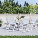 vidaXL Stoelkussens 2 st 40x40x7 cm oxford stof antracietkleurig
