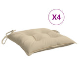 vidaXL Stoelkussens 2 st 40x40x7 cm oxford stof antracietkleurig
