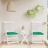 vidaXL Stoelkussens 2 st 40x40x7 cm oxford stof antracietkleurig