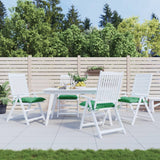 vidaXL Stoelkussens 2 st 40x40x7 cm oxford stof antracietkleurig