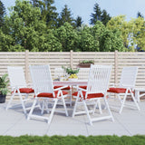 vidaXL Stoelkussens 2 st 40x40x7 cm oxford stof antracietkleurig