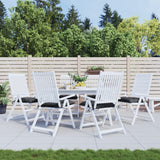 vidaXL Stoelkussens 2 st 40x40x7 cm oxford stof antracietkleurig