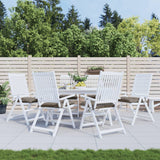 vidaXL Stoelkussens 2 st 40x40x7 cm oxford stof antracietkleurig