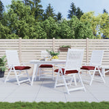 vidaXL Stoelkussens 2 st 40x40x7 cm oxford stof antracietkleurig