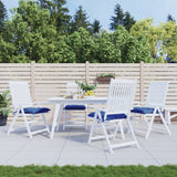 vidaXL Stoelkussens 2 st 40x40x7 cm oxford stof antracietkleurig