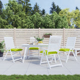vidaXL Stoelkussens 2 st 40x40x7 cm oxford stof antracietkleurig