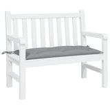 vidaXL Tuinbankkussen 100x50x7 cm oxford stof antracietkleurig