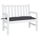 vidaXL Tuinbankkussen 100x50x7 cm oxford stof antracietkleurig