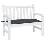 vidaXL Tuinbankkussen 100x50x7 cm oxford stof antracietkleurig