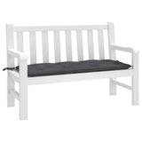 vidaXL Tuinbankkussen 100x50x7 cm oxford stof antracietkleurig