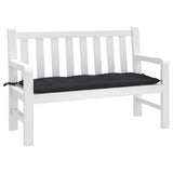 vidaXL Tuinbankkussen 100x50x7 cm oxford stof antracietkleurig