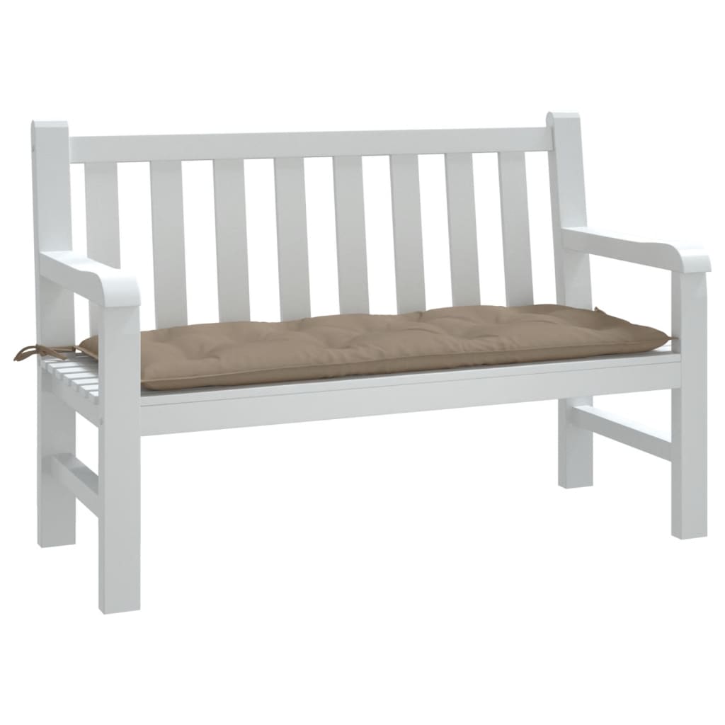 vidaXL Tuinbankkussen 100x50x7 cm oxford stof antracietkleurig