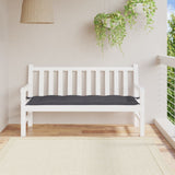 vidaXL Tuinbankkussen 100x50x7 cm oxford stof antracietkleurig