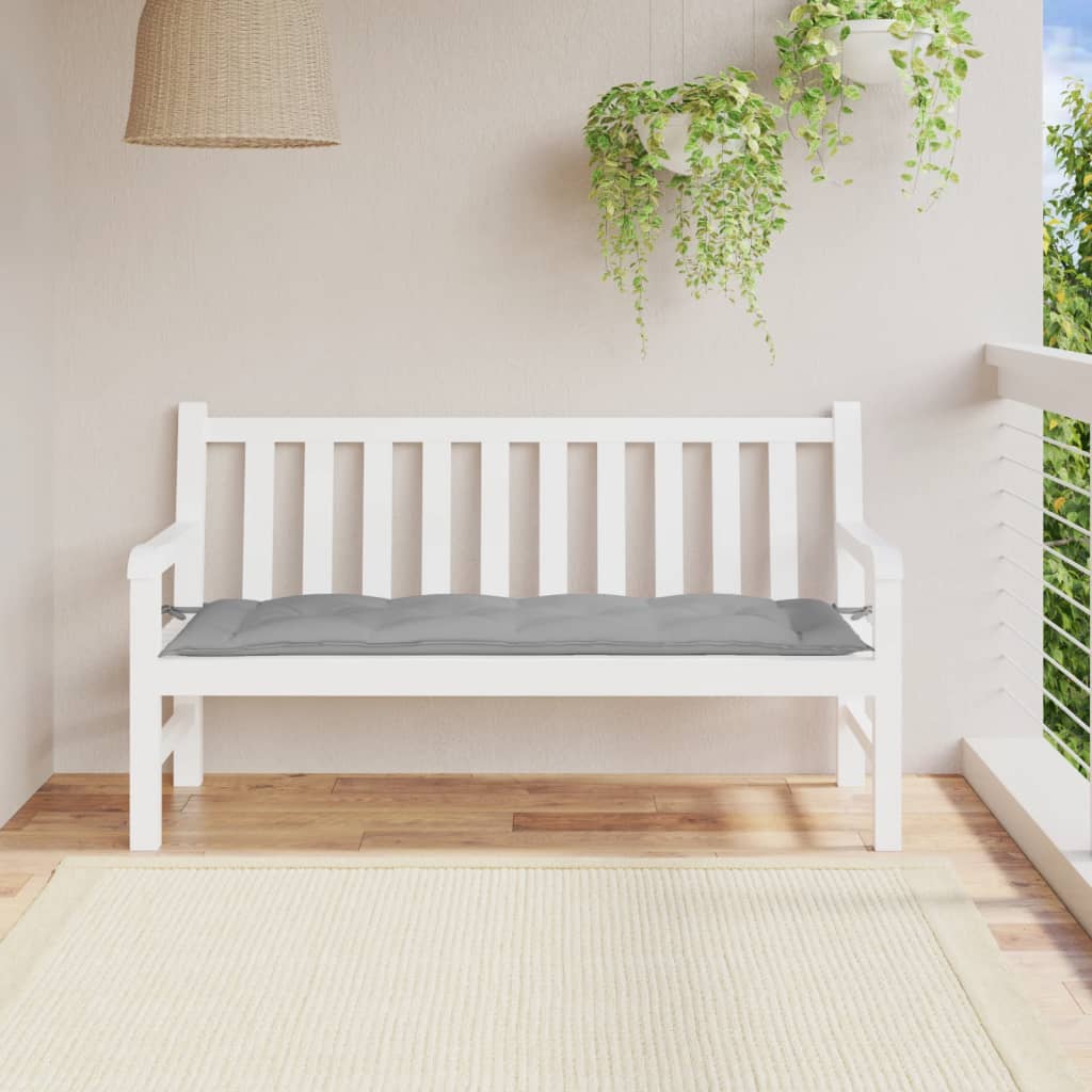 vidaXL Tuinbankkussen 100x50x7 cm oxford stof antracietkleurig