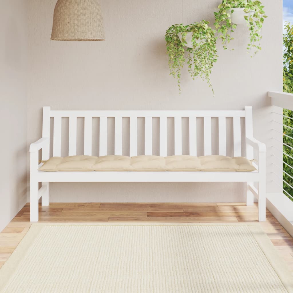 vidaXL Tuinbankkussen 100x50x7 cm oxford stof antracietkleurig