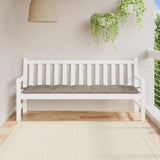 vidaXL Tuinbankkussen 100x50x7 cm oxford stof antracietkleurig