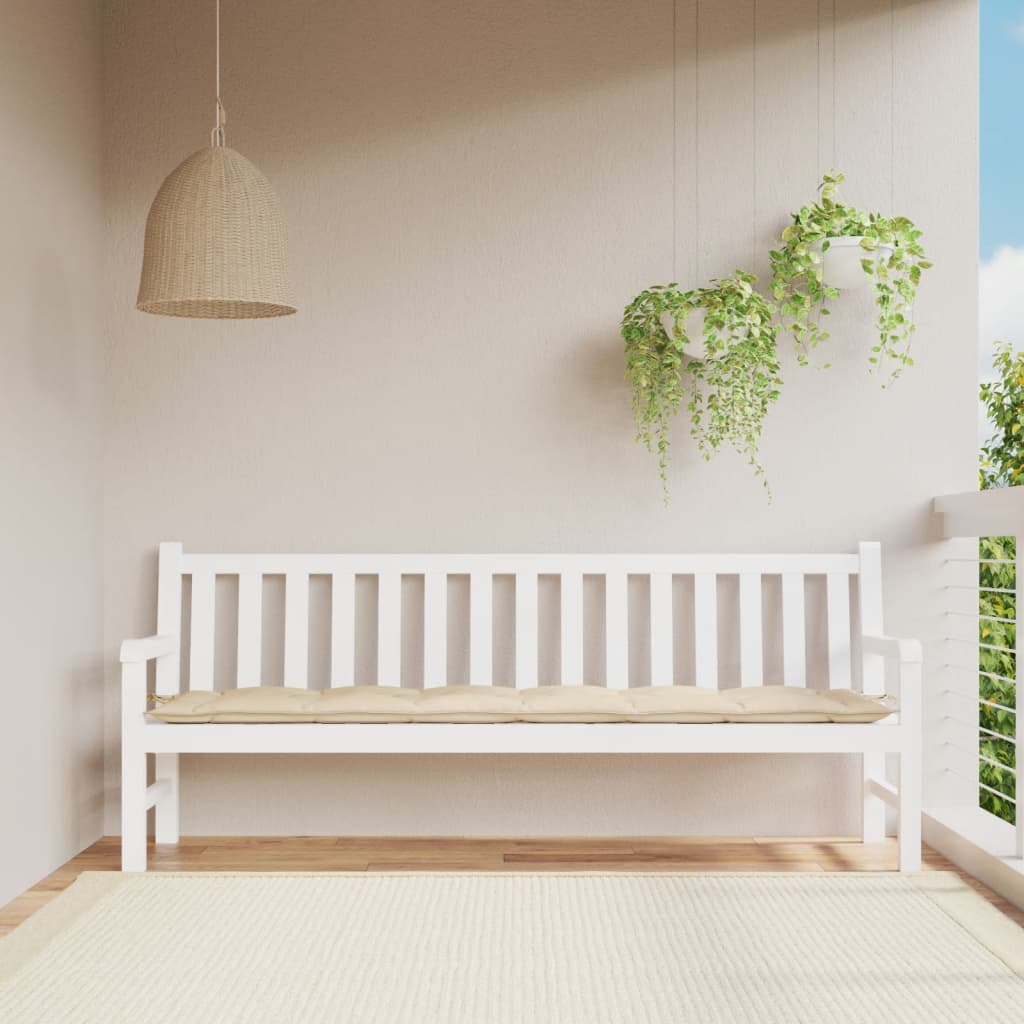 vidaXL Tuinbankkussen 100x50x7 cm oxford stof antracietkleurig