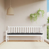 vidaXL Tuinbankkussen 100x50x7 cm oxford stof antracietkleurig