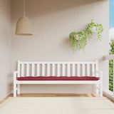 vidaXL Tuinbankkussen 100x50x7 cm oxford stof antracietkleurig