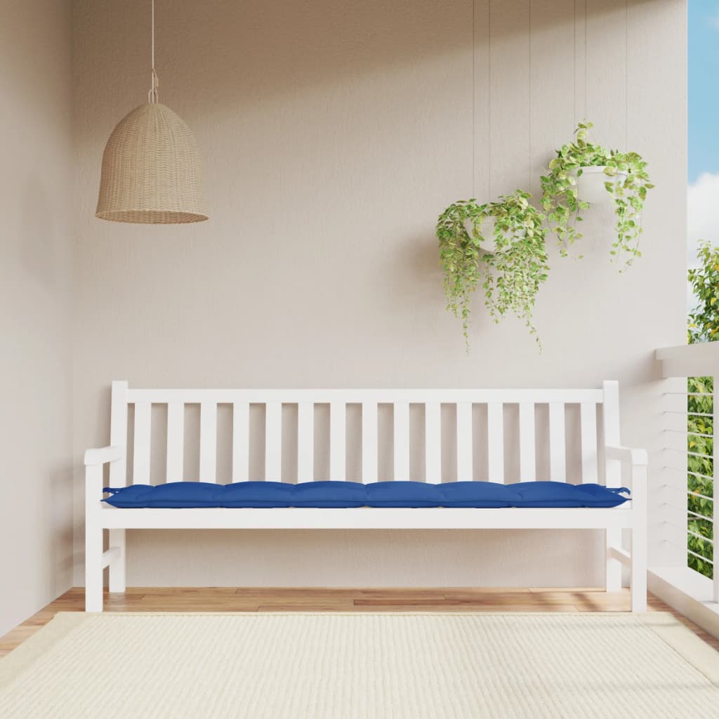 vidaXL Tuinbankkussen 100x50x7 cm oxford stof antracietkleurig