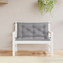 vidaXL Garden Bench Cushions 2 pcs 100x50x7 cm oxford fabric anthracite