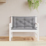 vidaXL Garden Bench Cushions 2 pcs 100x50x7 cm oxford fabric anthracite