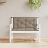 vidaXL Garden Bench Cushions 2 pcs 100x50x7 cm oxford fabric anthracite
