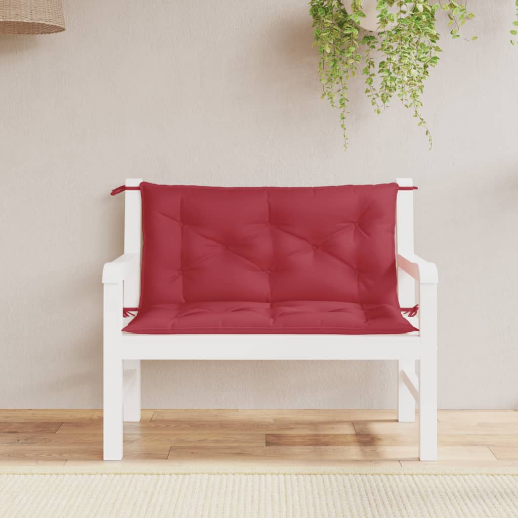 vidaXL Garden Bench Cushions 2 pcs 100x50x7 cm oxford fabric anthracite