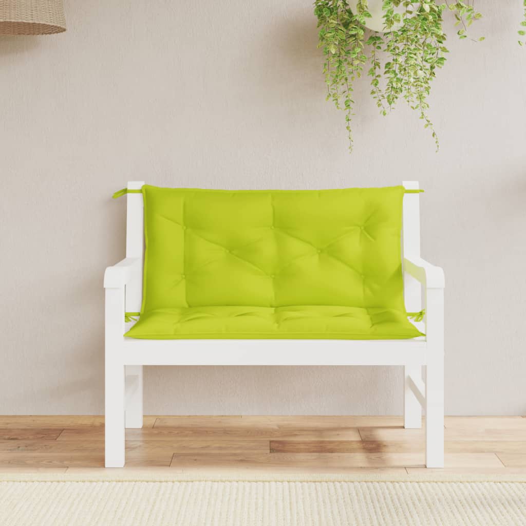 vidaXL Garden Bench Cushions 2 pcs 100x50x7 cm oxford fabric anthracite