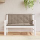 vidaXL Garden Bench Cushions 2 pcs 100x50x7 cm oxford fabric anthracite