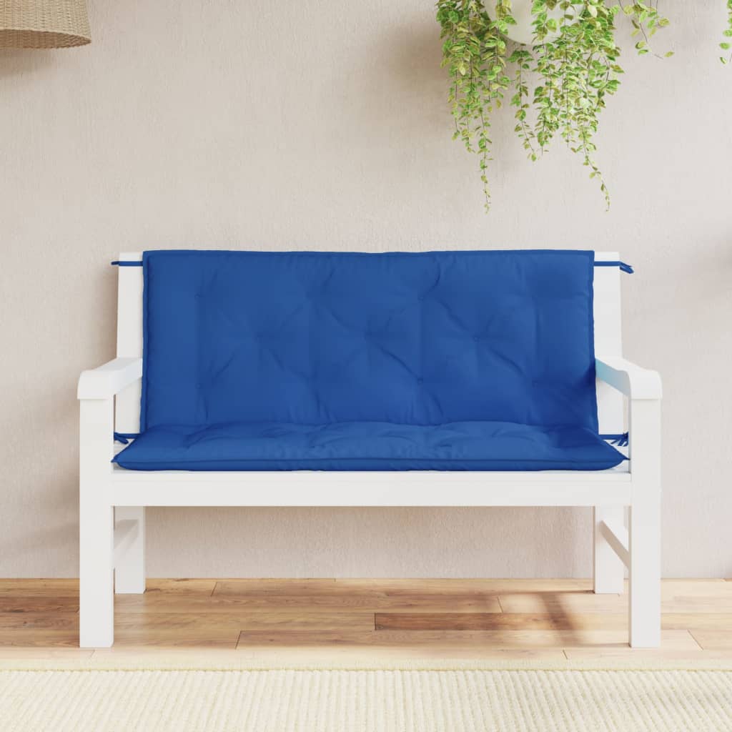 vidaXL Garden Bench Cushions 2 pcs 100x50x7 cm oxford fabric anthracite