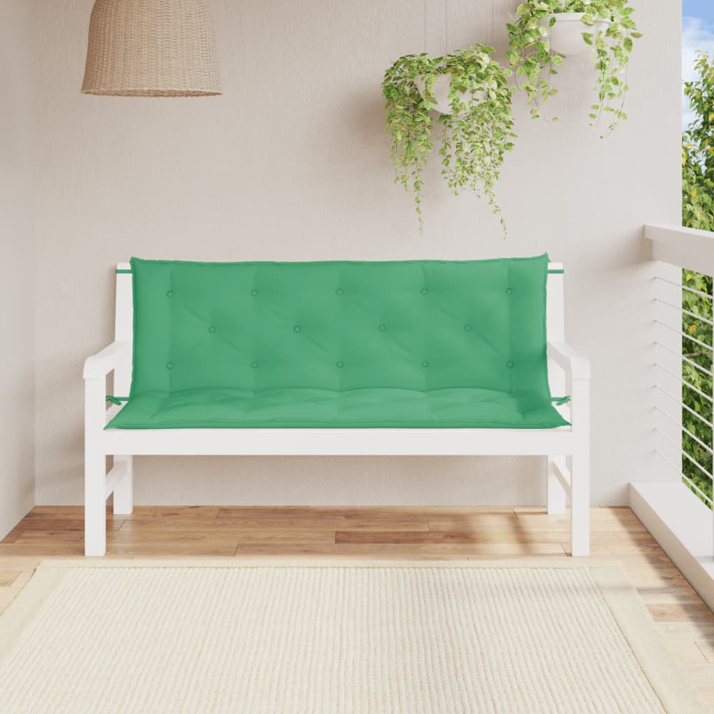 vidaXL Garden Bench Cushions 2 pcs 100x50x7 cm oxford fabric anthracite