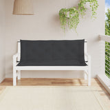 vidaXL Garden Bench Cushions 2 pcs 100x50x7 cm oxford fabric anthracite