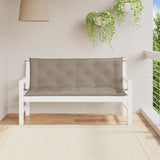 vidaXL Garden Bench Cushions 2 pcs 100x50x7 cm oxford fabric anthracite