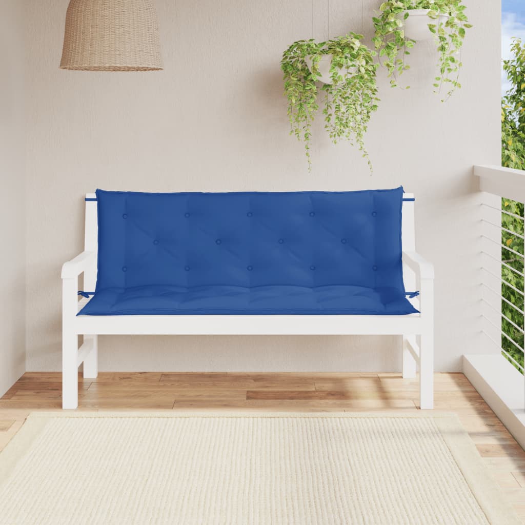 vidaXL Garden Bench Cushions 2 pcs 100x50x7 cm oxford fabric anthracite
