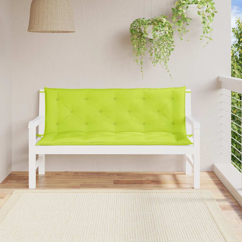 vidaXL Garden Bench Cushions 2 pcs 100x50x7 cm oxford fabric anthracite