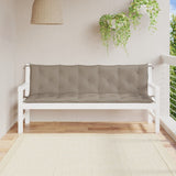 vidaXL Garden Bench Cushions 2 pcs 100x50x7 cm oxford fabric anthracite